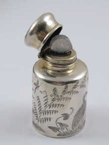 A silver aesthetic movement scent