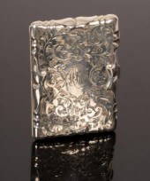 A silver aide-mémoire, VIB Ltd