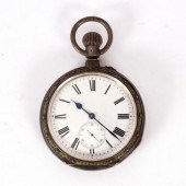 A silver and shagreen cased qu