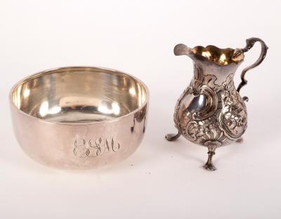 A silver bowl, WM Ltd.,