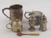 A silver christening cup Birmi