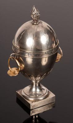 A silver coloured metal