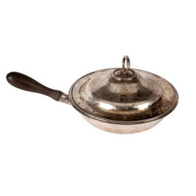A silver entrée dish, HA, Sheffield
