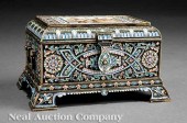 A Silver Gilt Cloisonné Enamel