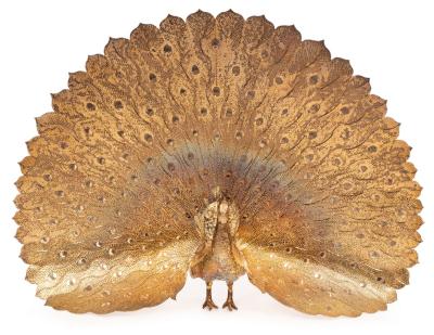 A silver gilt figure of a