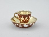 A Silver-Gilt Mounted Porcelai