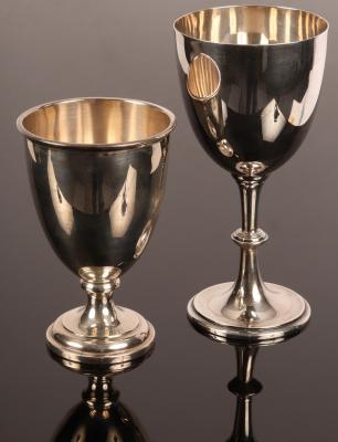 A silver goblet, VB & S, Birmingham