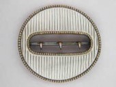 A silver gold champleve enamel