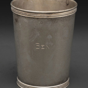 A Silver Julep Cup Benjamin