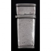 A silver lancet case, early 19