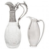 A Silver Mounted Cut Glass Cla