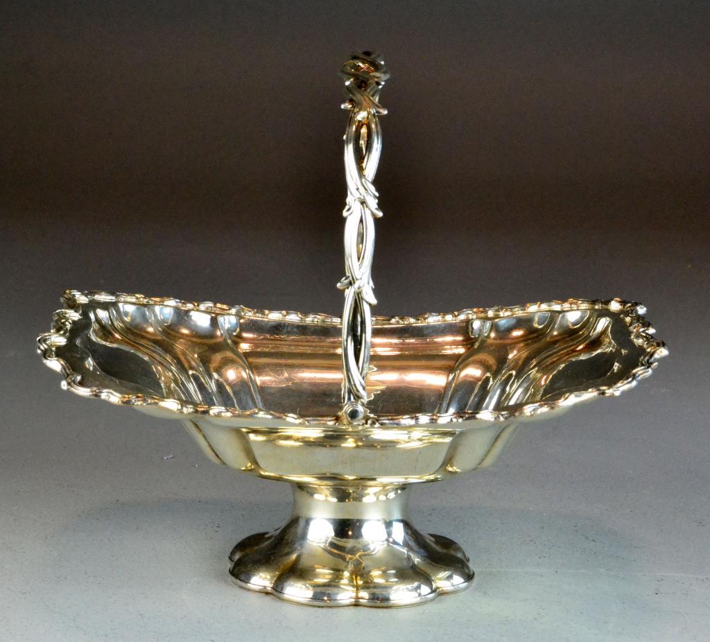 A Silver Plate Centerpiece