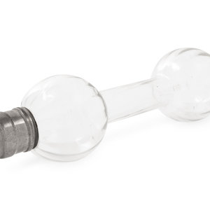 A Silver-Plate Mounted Glass