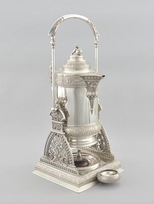 A Silver Plate Water Server by