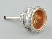 A Silver Plated Campana Shape