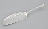A Silver Plated Crumber, Tiffa