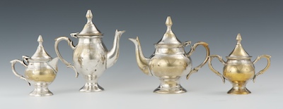 A Silver Plated Doll's Tea
