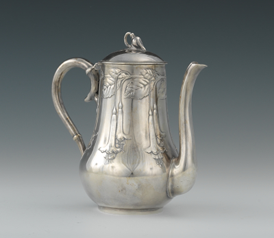 A Silver Plated Tea Pot by