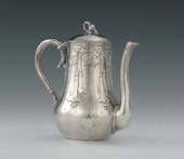 A Silver Plated Tea Pot by Kay