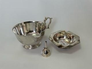 A silver pouring vessel, London