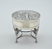 A Silver Powder Box, Hanau, ca