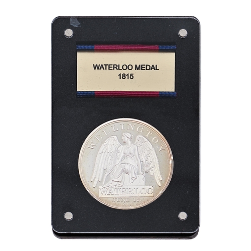 A silver replica Waterloo