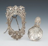 A Silver Repousse Picture Fram