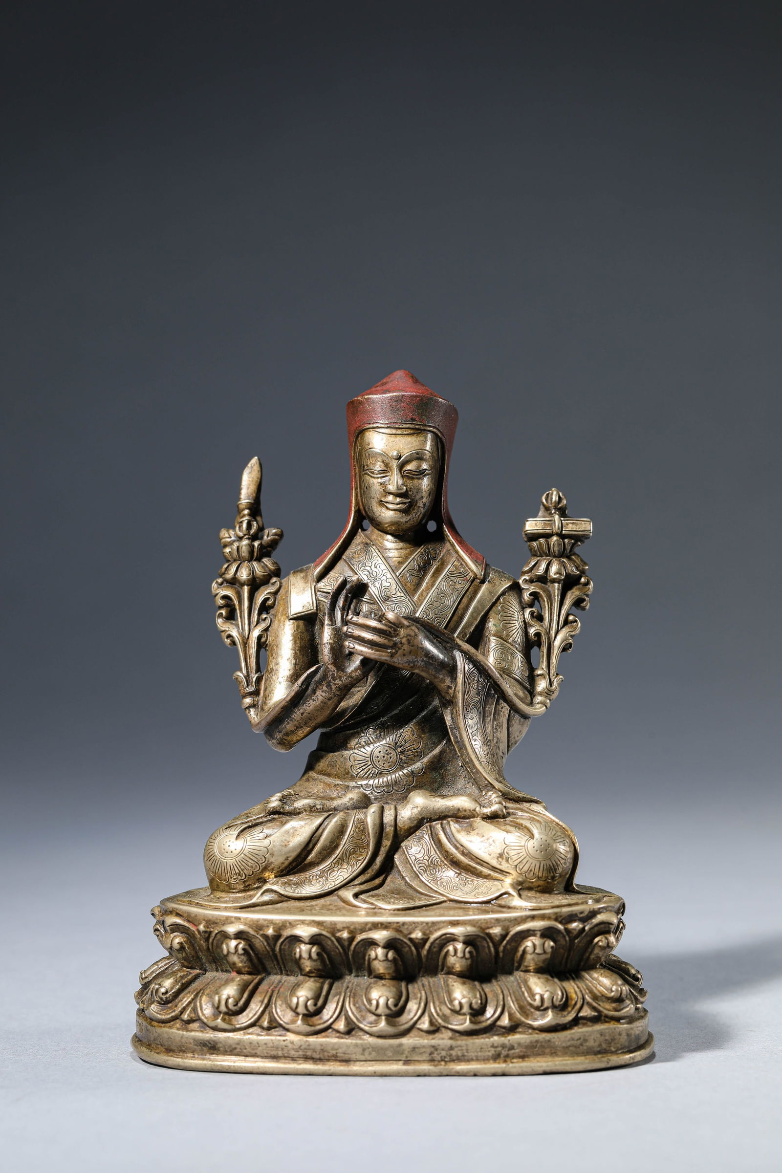 A SILVER SAKYA SCHOOL TIBETAN
