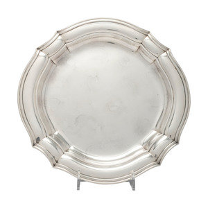 A Silver Service Platter 20th