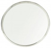 A SILVER WALL MIRRORA silver w