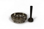 A silver wine coaster, Birming