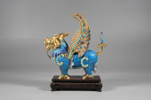 A SILVER WITH ENAMEL 'AUSPICIO