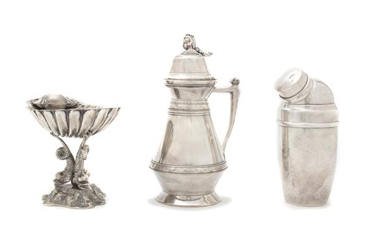 A Silverplate Footed Bowl
