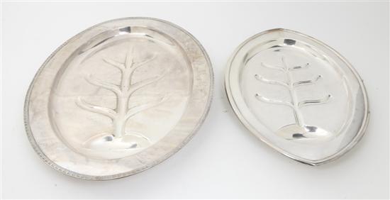 *A Silverplate Serving Tray of