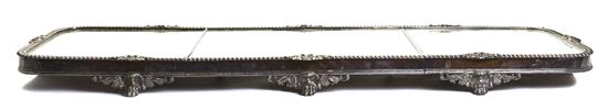 A Silverplate Table Plateau in