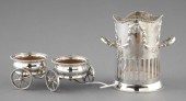 A Silverplate Wine Trolley and