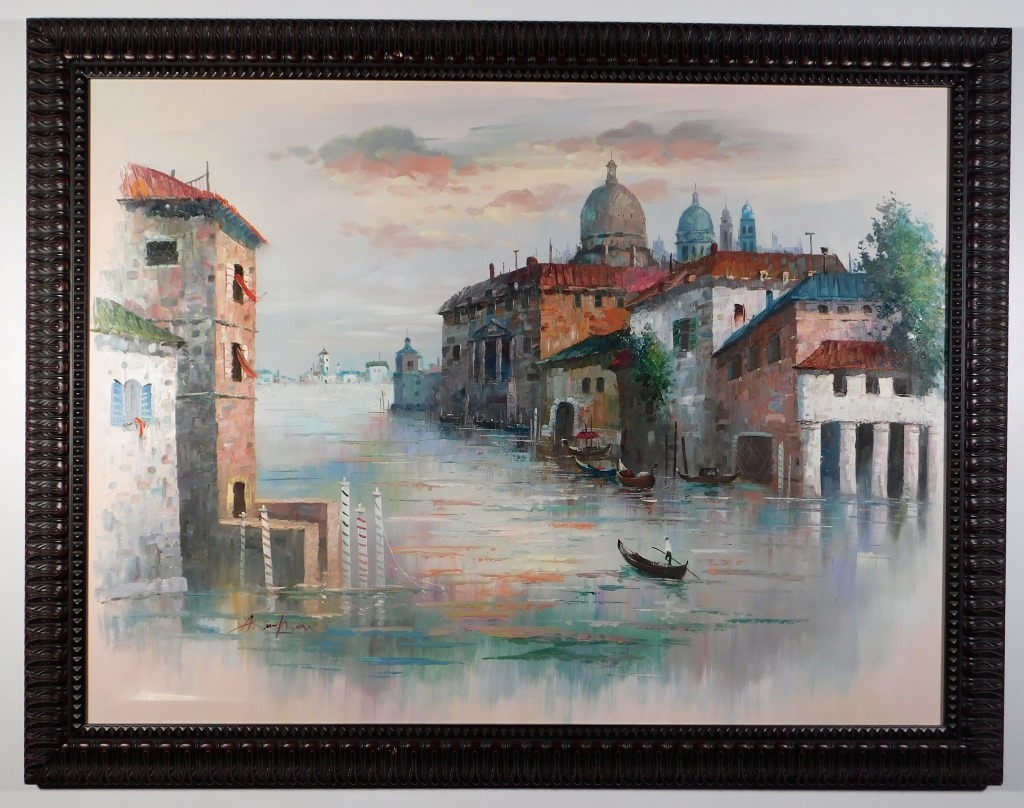A. SIMPSON VENETIAN LANDSCAPE