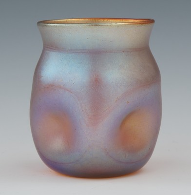 A Singed Tiffany Favrile Cordial
