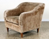 A SINGLE ITALIAN CHAIR BY GIO