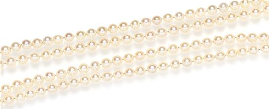 A Single Strand Cultured Pearl