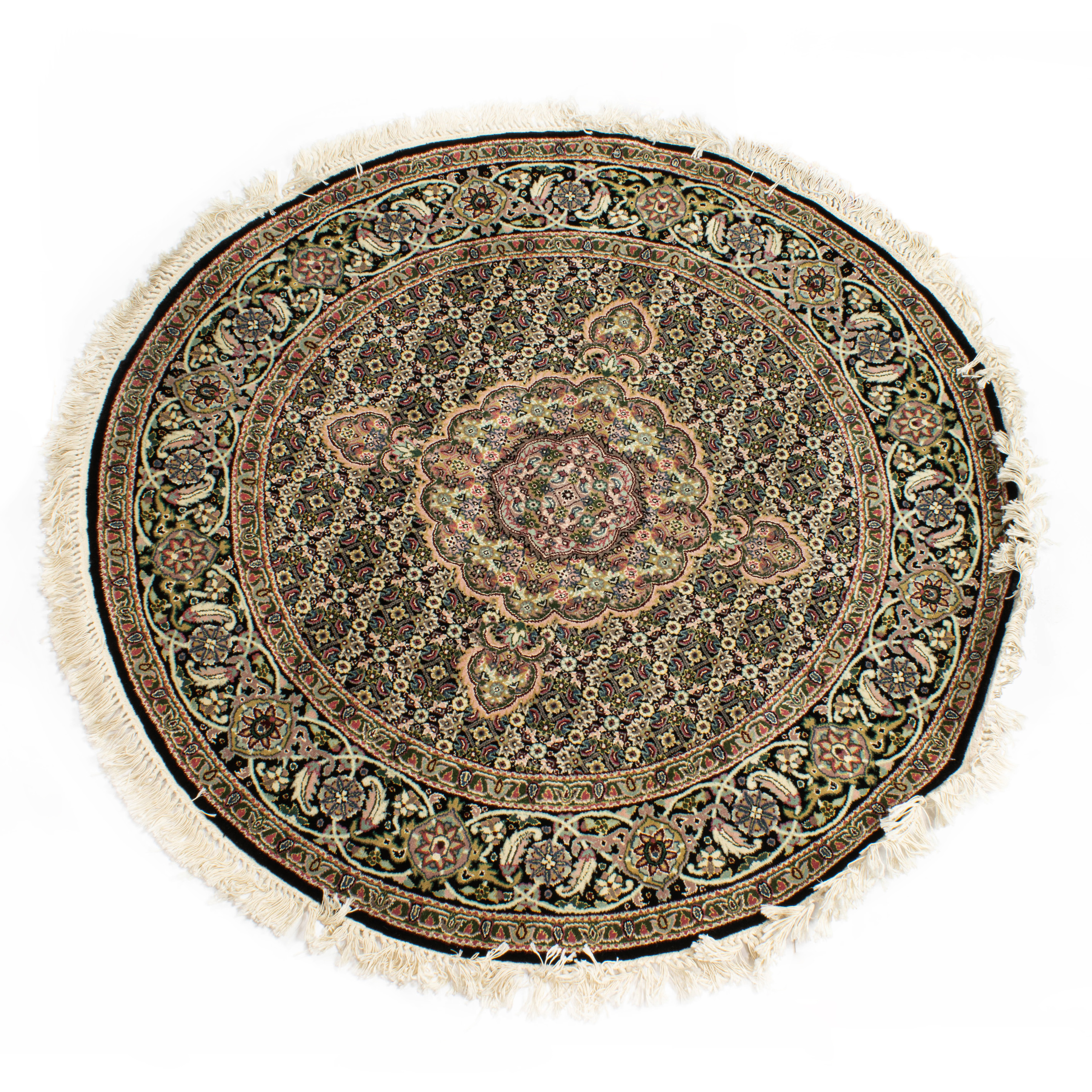 A SINO TABRIZ CIRCULAR CARPET A
