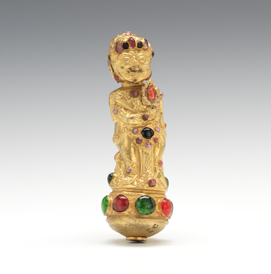 A Sino-Tibetan Dagger Handle Handle