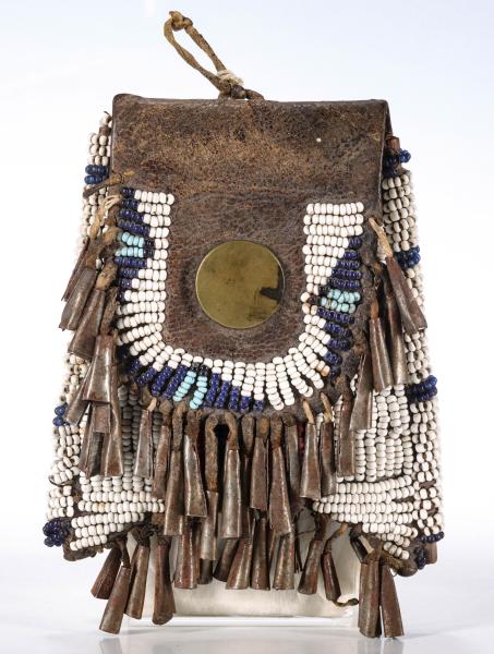 A SIOUX 19TH CENTURY BEADED