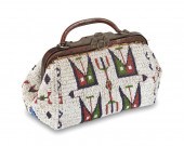 A SIOUX BEADED DOCTOR'S BAGA S