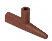 A SIOUX CATLINITE PIPE HEADA S