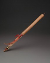 A SIOUX QUILLED PIPE STEMA Sio