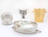A SIX  INTERNATIONAL METALWARE