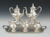 A Six-Piece Heavy Sterling Sil
