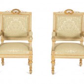 A Six-Piece Louis XIV Style Pa