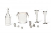 A SIXTEEN PIECE ITALIAN STERLI